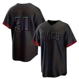 Cincinnati Reds City Connect Ken Griffey Jr #30 MLB Baseball Jersey Men's XXL